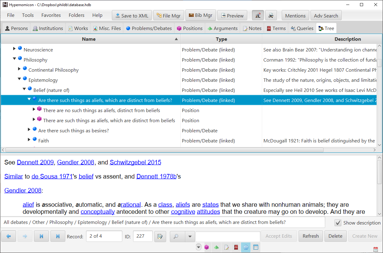 Screenshot of Windows GUI